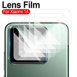 1-5PCS Camera Lens Protective Film For Xiaomi 14 Full Coverage Lens Protector Tempered Glass For Xiaomi Mi 14 Accessories