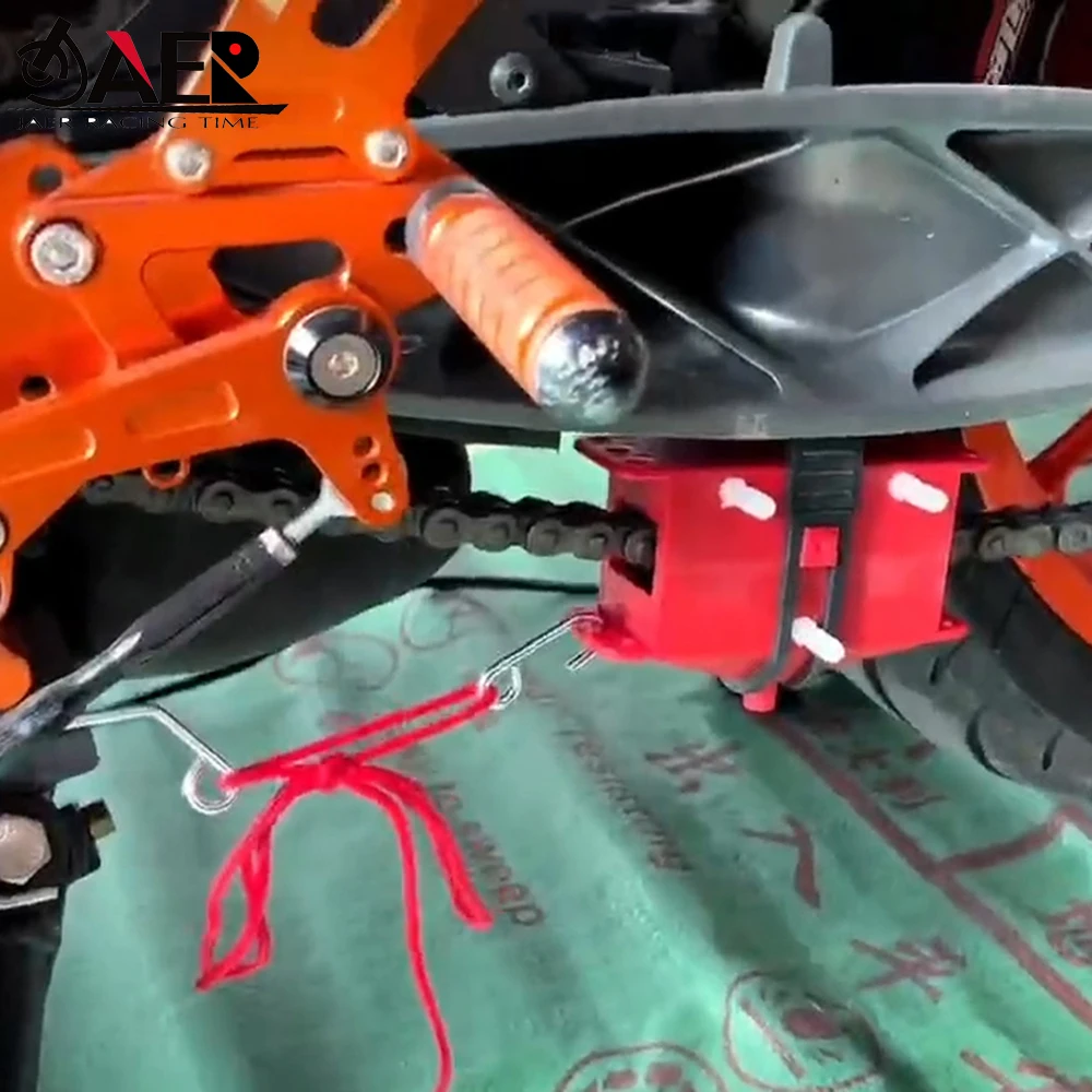 Corrente da motocicleta máquin - Motorcycle Gear Clearance avaliação e preço