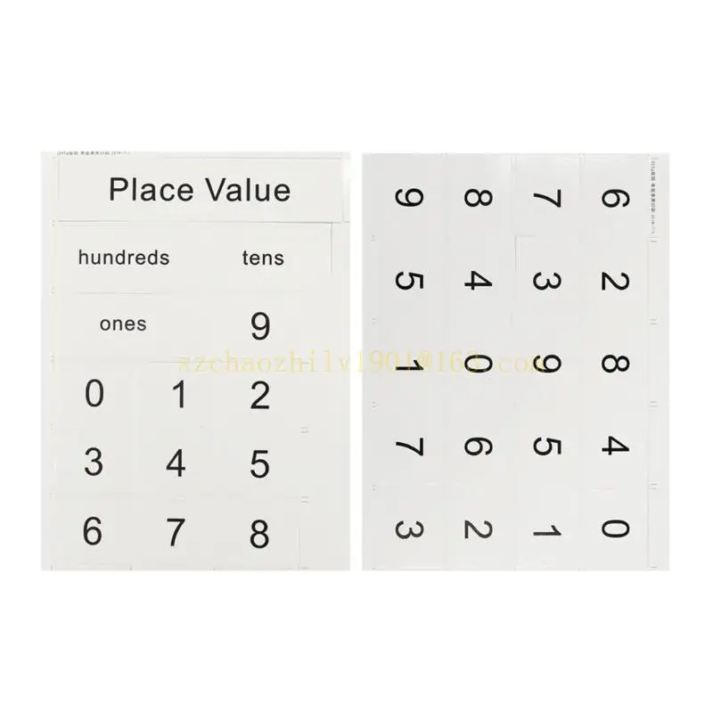 62ka 7 карманов Поместите ценность карманная карманная карта математическая учебная пособия по счетам карманной карты