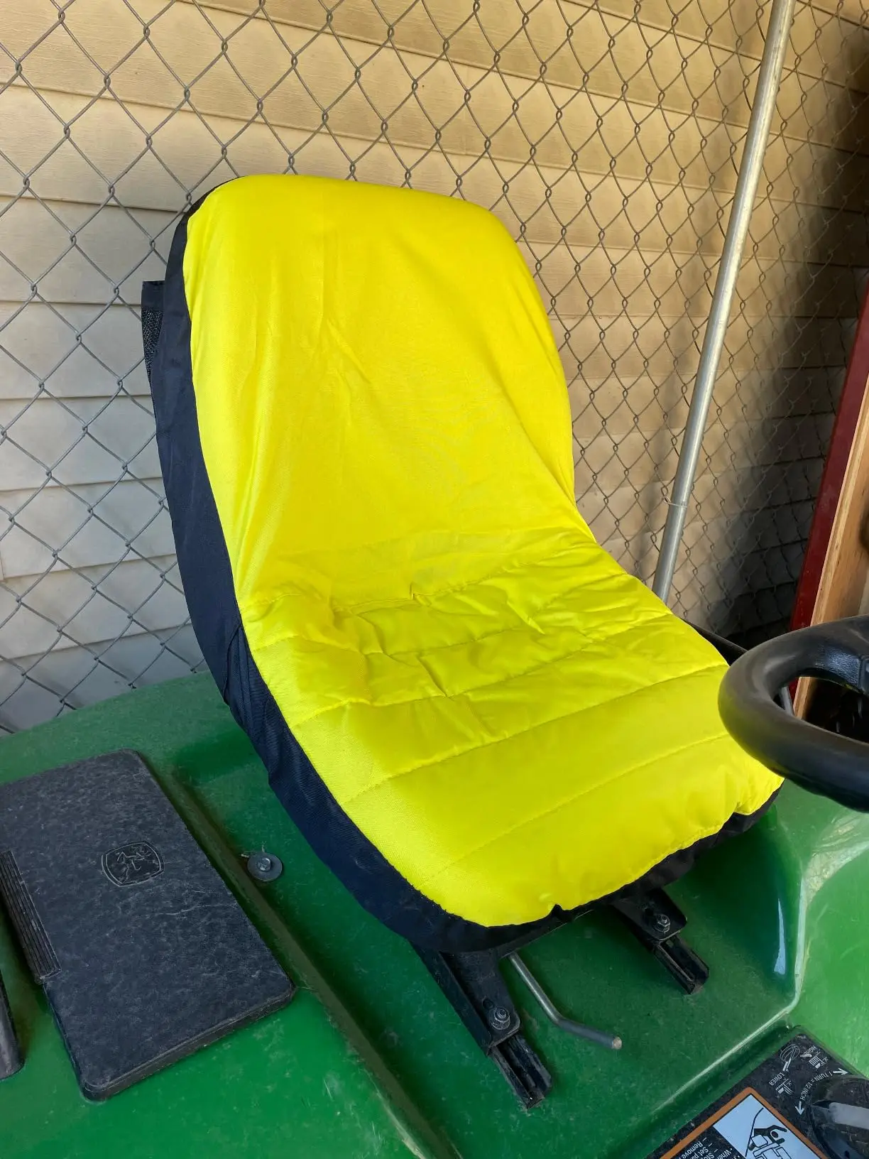 Wasserdichter Sitzbezug für Aufsitzmäher LP92334 für John Deere Traktor Gator 300D Oxford Gepolstert – Detail 1