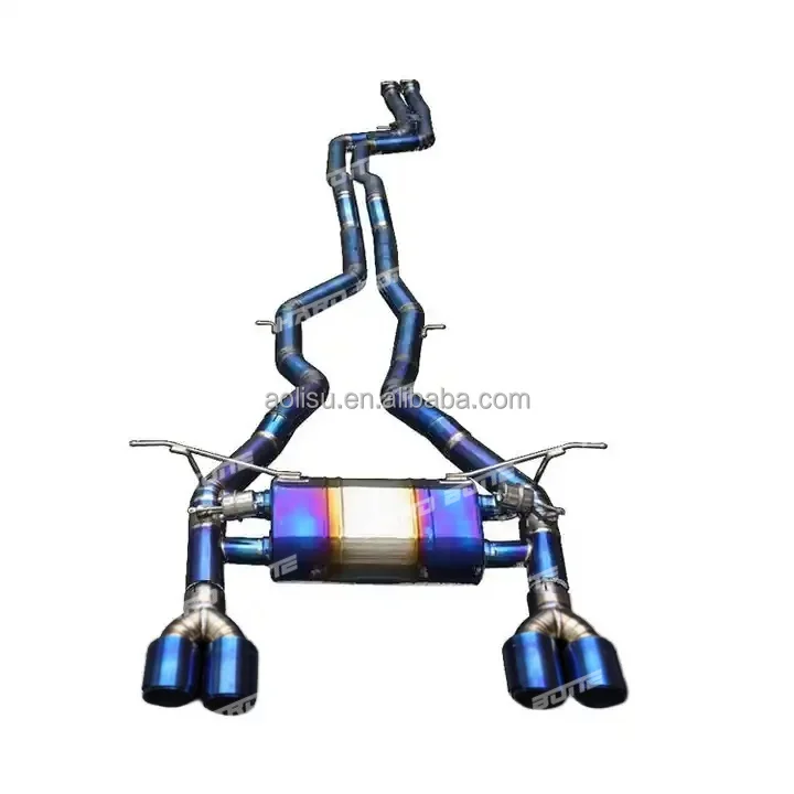 Factory Directly Titanium Valvetronic Exhaust Catback For BMW M4 F82 M3 F80 F8X Exhaust System