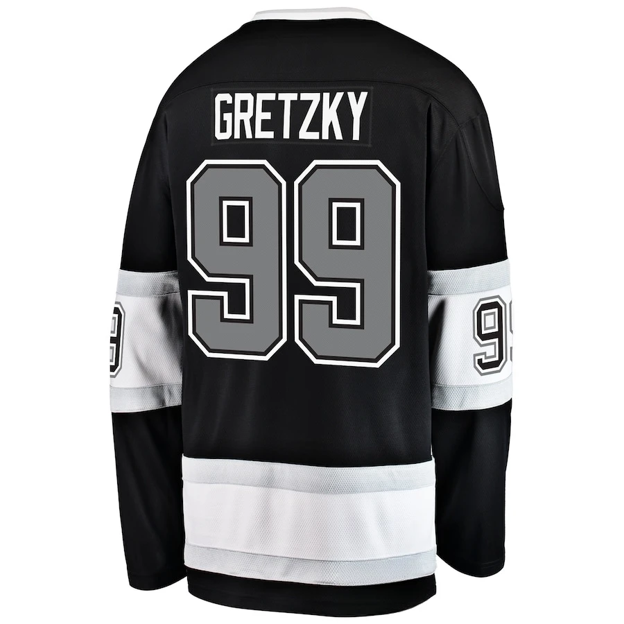 Großhandel genähtes Los Angeles Hockey-Trikot Herren Jugend Kopitar Doughty Gretzky Eishockey-Uniform