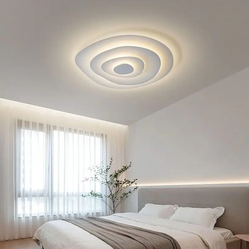 

Nordic Simple Creative Living Room, Bedroom Circle, Cloud Ceiling Lamp, Advanced Sense Study, Hotel Exhibition Hall