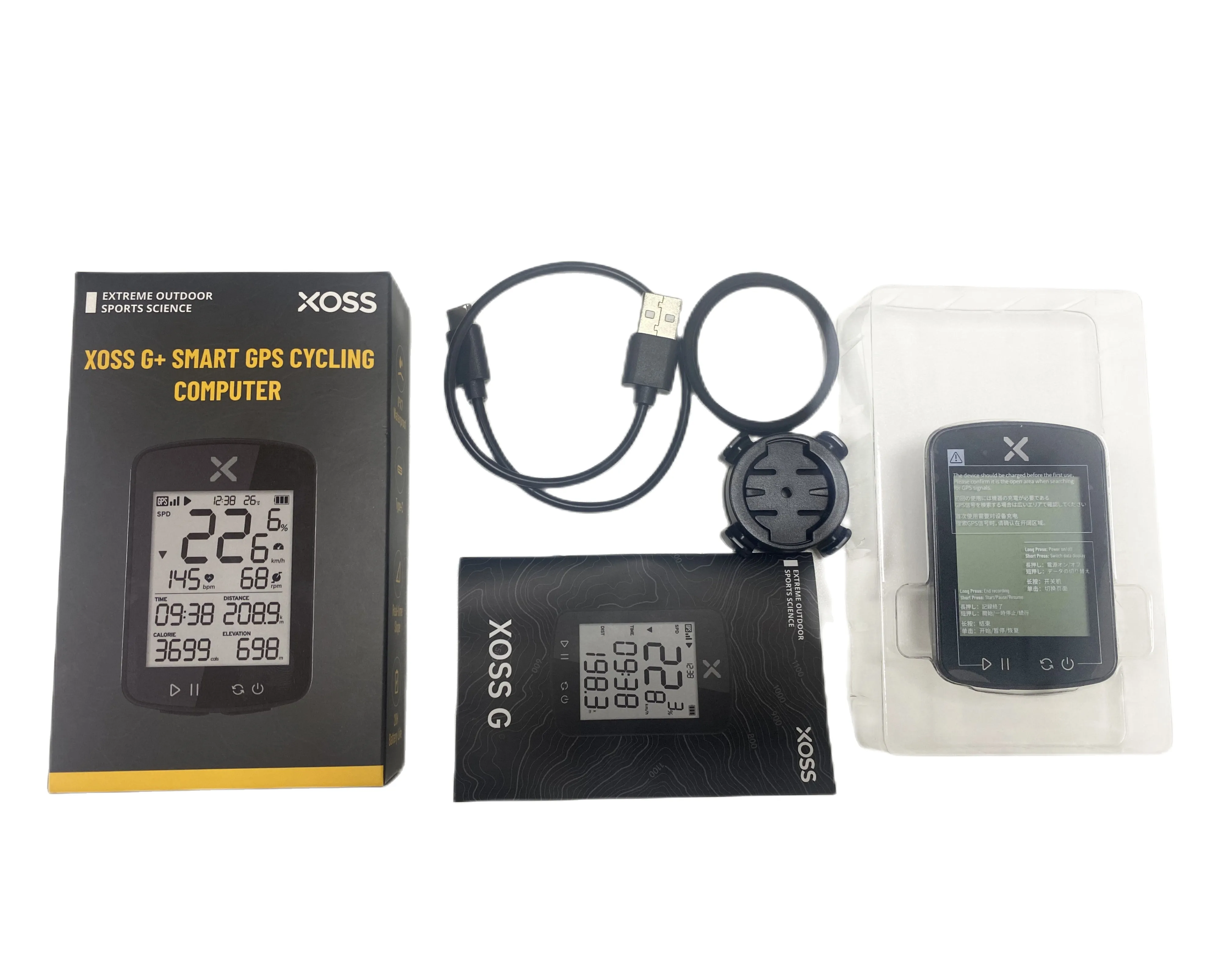 XOSS G2 GPS Bike Computer Wireless Cycling Speedometer Road Bike MTB Waterproof Bluetooth Speed Bicycle Computer