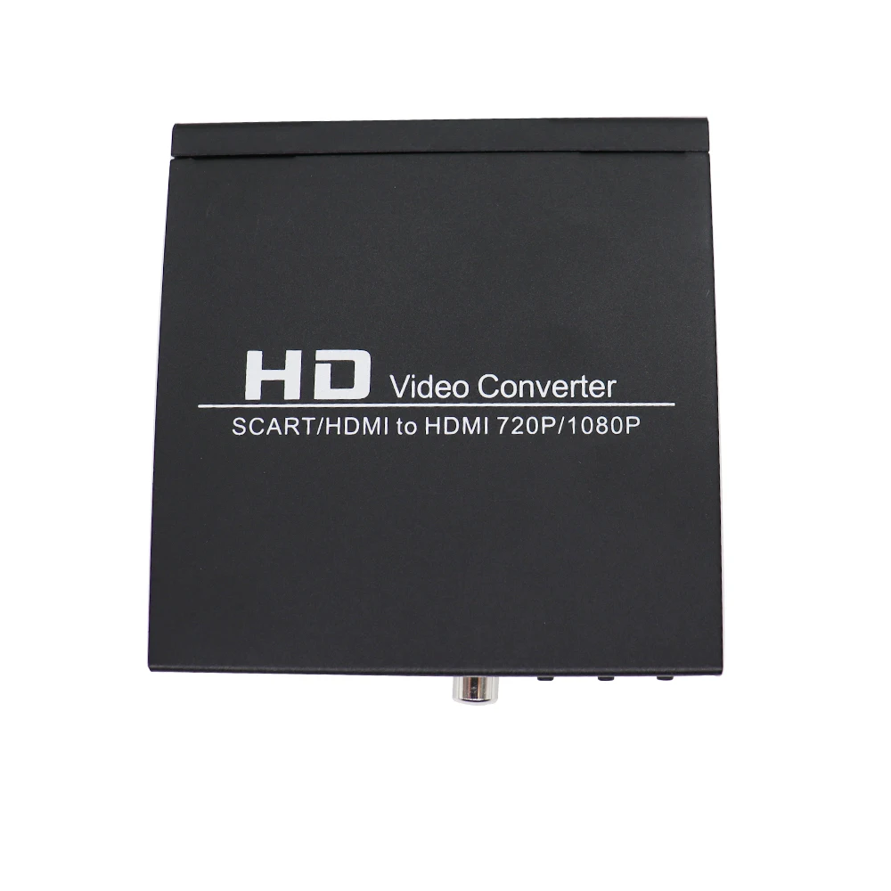 Full HD 1080P Digital Converter High Definition Video Converter SCART to HDMI-compatible For HDMI HD with EU/US Power Plug