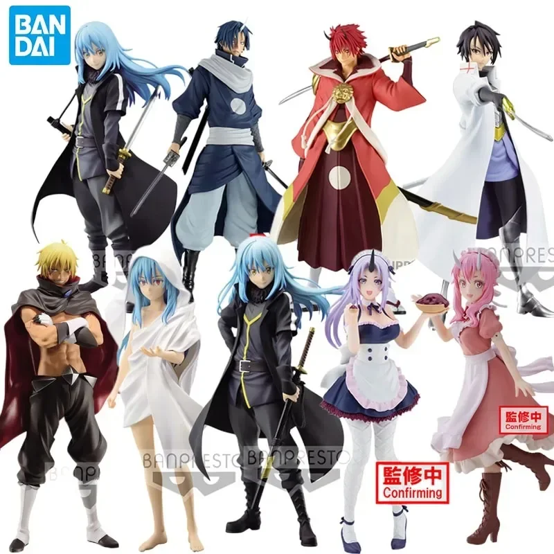 Anime Original Bandai Otherworlder Shuna Milim Diablo Veldla Rimuru Beretta Clayman Benimaru Shion Souei Ornaments Figure Toys