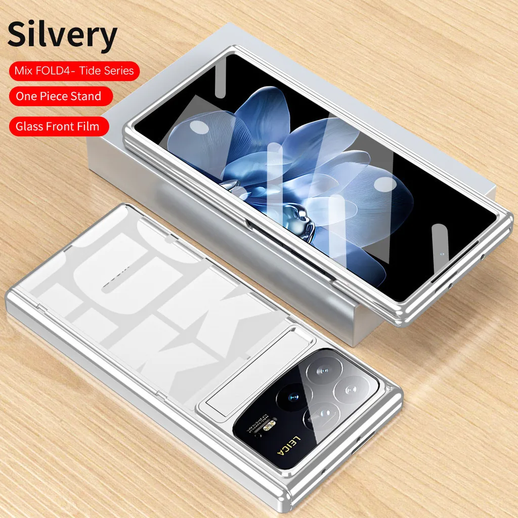 

Fashion Phone Case For Xiaomi Mix Fold 4 Fold4 Transparent Hinge Camera Protection Shockproof Cover