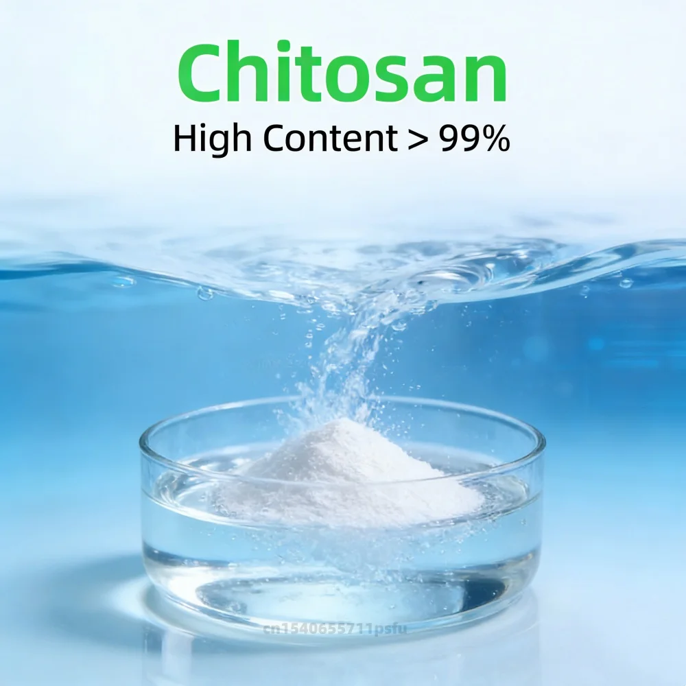 

Водорастворимый хитозан 99% деацетилированный хитин-хитозан | Сырье для ухода за кожей для увлажняющей косметики