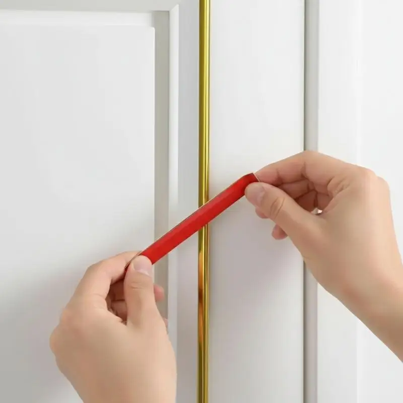 Wall Molding Trim Self-Adhesive Corner Guard Line Waterproof PVC Decorative Border Strip for Tiles Countertop Wall Edging