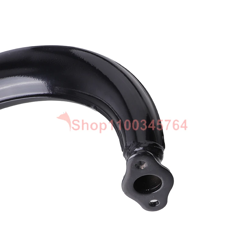 Banana tube silencer exhaust chamber silencer for 49cc 60cc 66cc 80cc 100cc 2 stroke gas engine electric bike