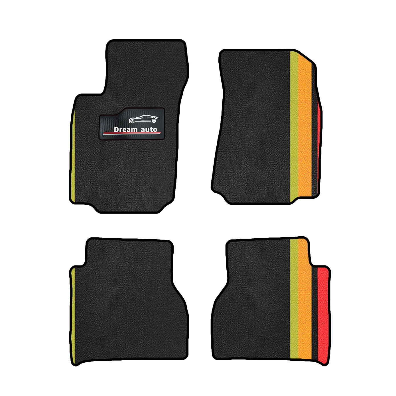 

For Nissan navara 2014–2025 D23 Frontier NP300 Waterproof Car-Specific Mats Floor Mats Non-Slip Car Mats With Buttons Full Set