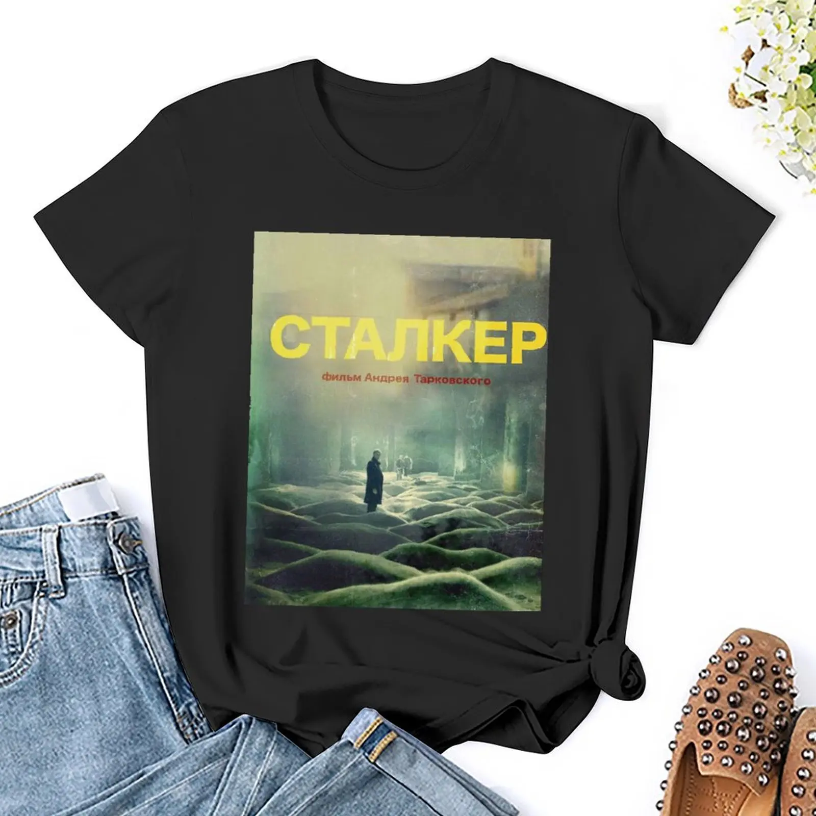 /STALKER poster del film poster T-shirt top estivi vestiti anime camicie ariat per le donne