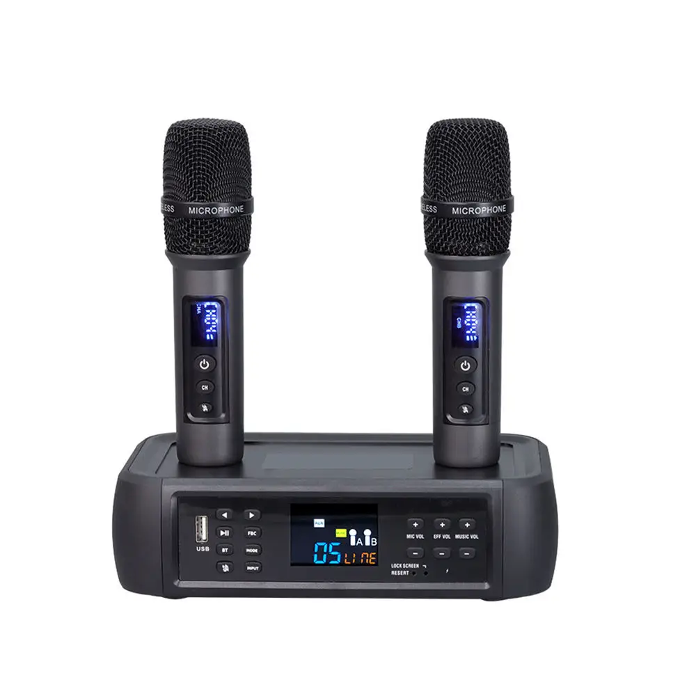 Professional Portable UHF Wireless Microphone BT XLR Type C Connector for Multi-Scene Application Meetings