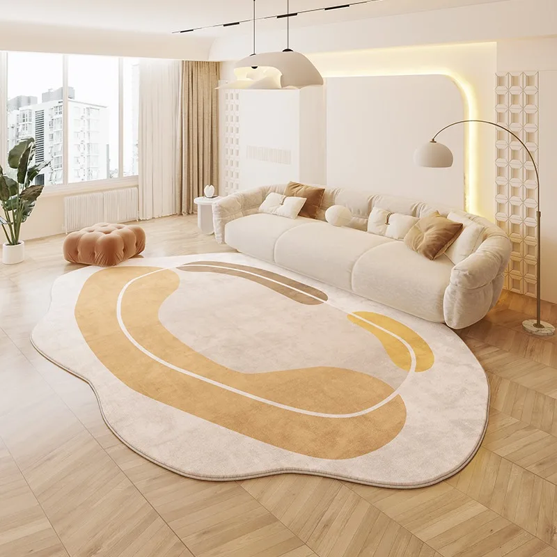 Carpet for Living Room Bedroom Rug Soft Furry Home Decoration Floor Mat Irregular Shape Comfortable Bedside Area Rugs Alfombra