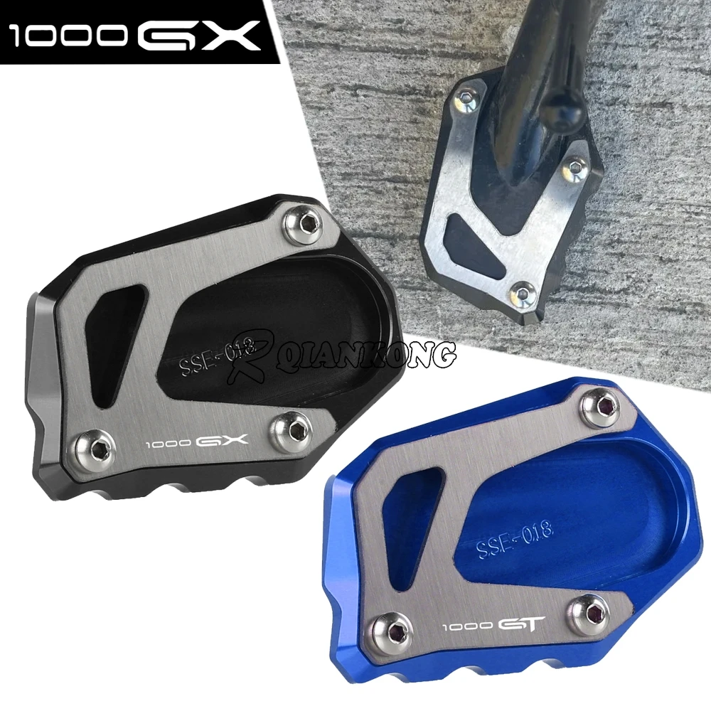 

For Suzuki GSXS950 GSX-S1000 Katana GSX-S1000F GSX-S1000GT GSX-S1000GX 2015-2026 Side Stand Extension Enlarger Support Plate Pad