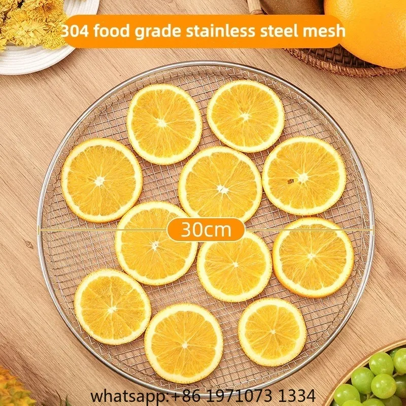 Rotary Food Dehydrator Machine, 360° Hot Air Circulation Turbo Drying, 20-Layer Electric Dryer for Fruits Vegetables Meat Herbs