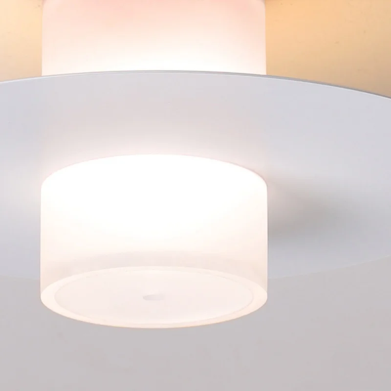 Nordic ronde gang balkon entree plafondlamp eenvoudige moderne oogbescherming volledig spectrum kleedkamer verlichtingsarmatuur