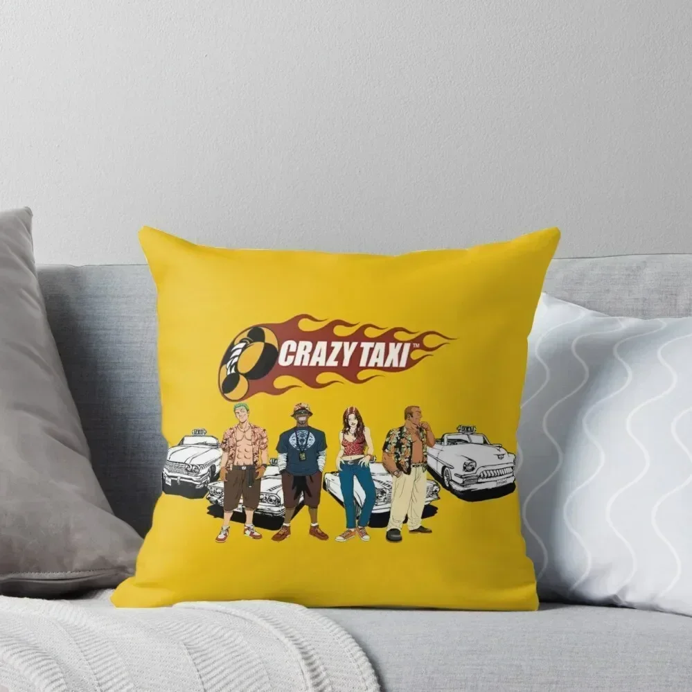 

Crazy Taxi Throw Pillow Cushions Home Decor pillows decor home pillow