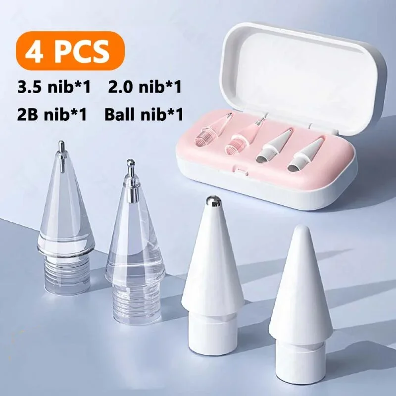 

Replaceable Pencil Tips Anti-Scratch Shockproof Stylus Nib Portable Pp Lining Tablets Pen Nibs for Apple Pencil for Apple Pencil