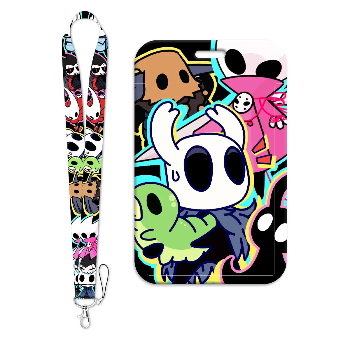 Hollow Knight Credential Holder Game Neck Strap Lanyard For Keys Phone Strap ID Badge Holder Key Chain Key rings Accessories