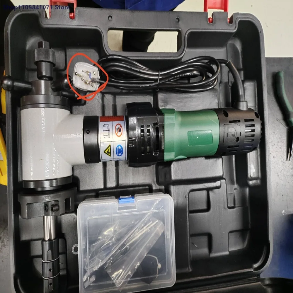 ISP-80 Pneumatic Portable Pipe Tube End Beveling Machine for Pipe Thickness Under 15mm Beveling Tool