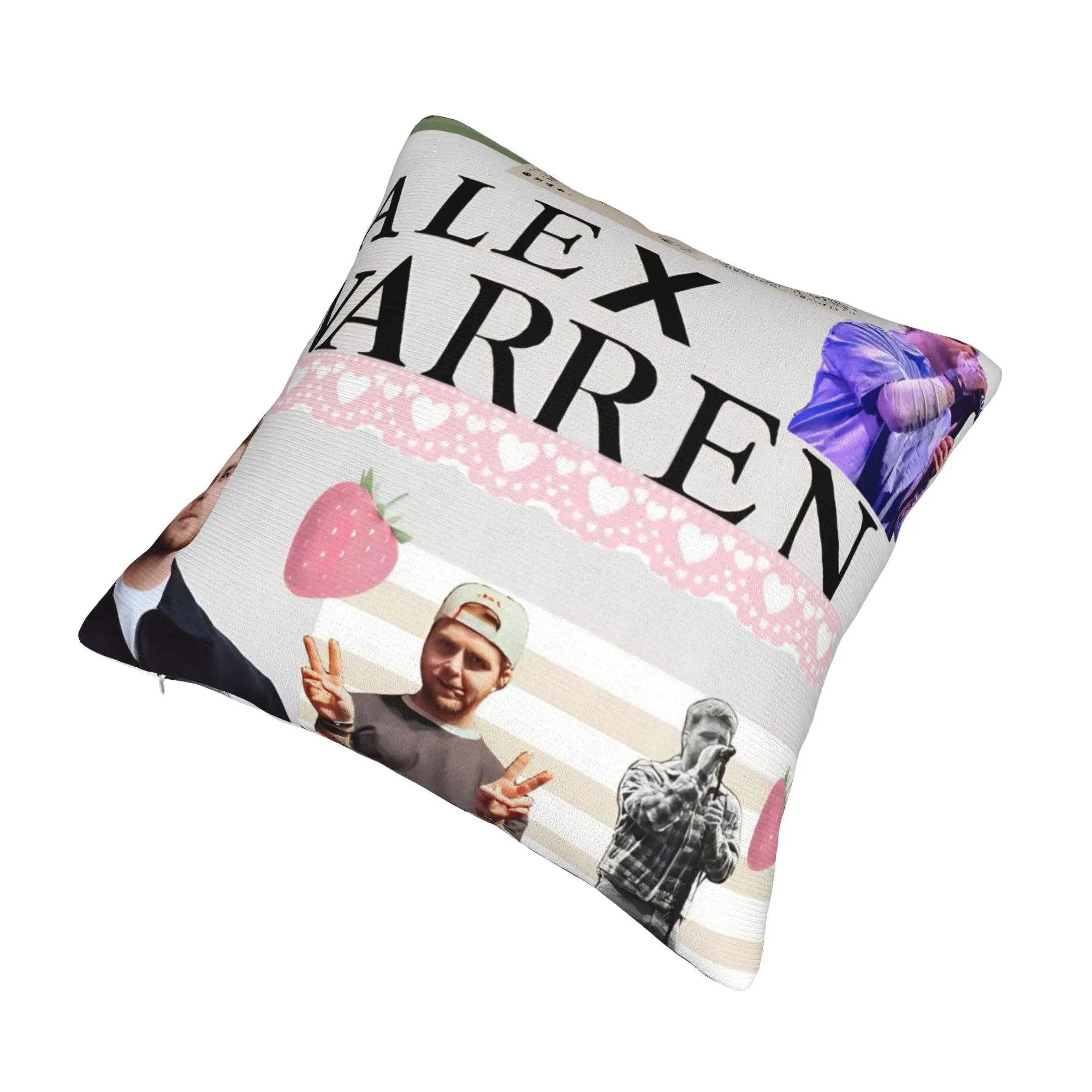 ALEX WARREN Little Orphan Alex Live 2026 Pillow Cover Printing Cushion Cover Decorations Throw Pillow Case Cover Home Multi Size