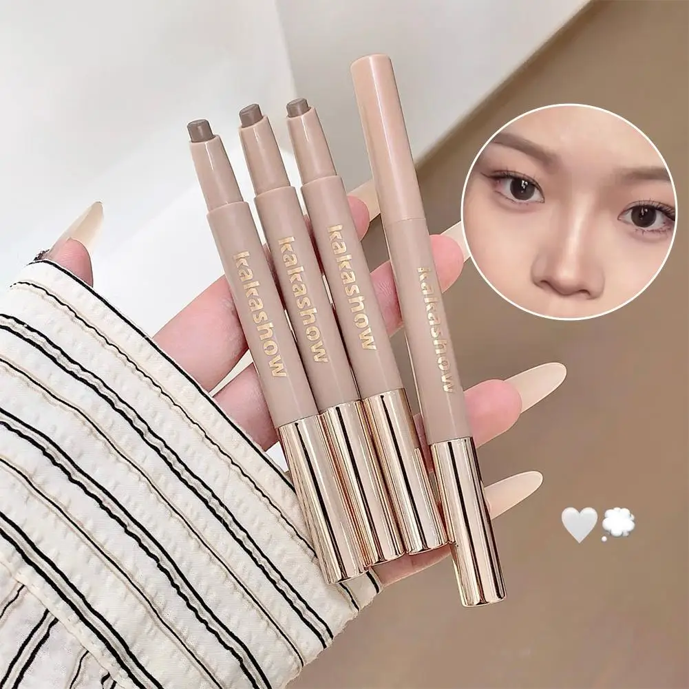 عصا التسليط والبرونزر: مصحح يدوم طويلاً مع فرشاة، وقلم خافي عيوب البشرة، وظلال الأنف، والتحديد #1