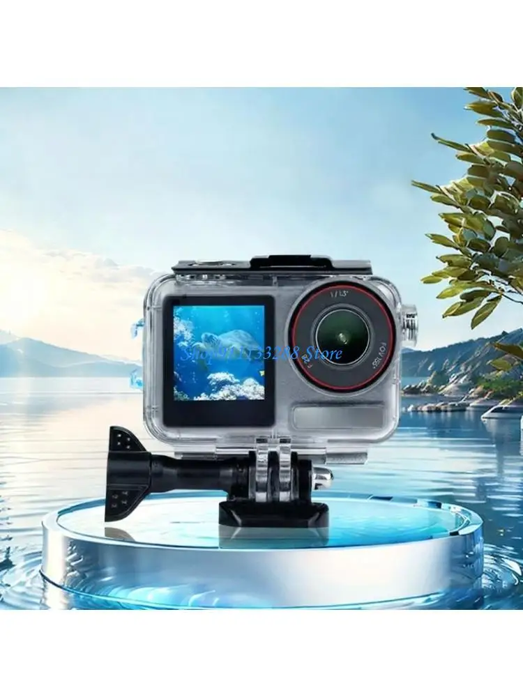 

G88D Invisible Dive Housing Case for Action 6 Air Invisible Protective Waterproof Case 70m Water Resistant Waterproof Dive Case