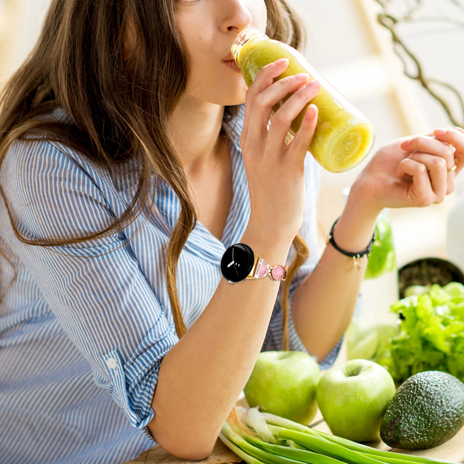 حزام من الفولاذ المقاوم للصدأ لساعة جوجل بيكسل 4 3 2 1 سوار معدني ماسي للنساء إكسسوارات لساعة بيكسل 2 أشرطة