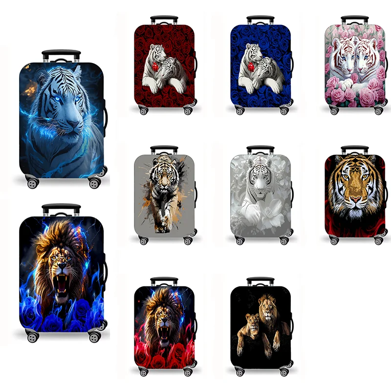 capa-para-bagagem-protetor-de-mala-elastico-com-estampa-de-leao-tigre-branco-e-rosa-design-de-arte-neon-de-animais-selvagens-para-viagens