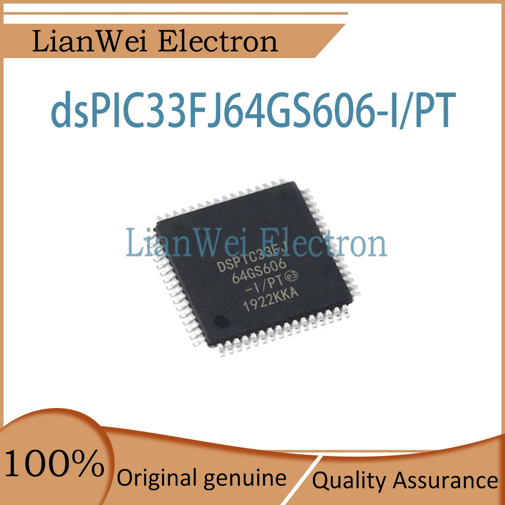 

dsPIC33FJ64GS606 dsPIC33FJ64GS606-I/PT dsPIC33FJ64 IC MCU Chipset TQFP-64