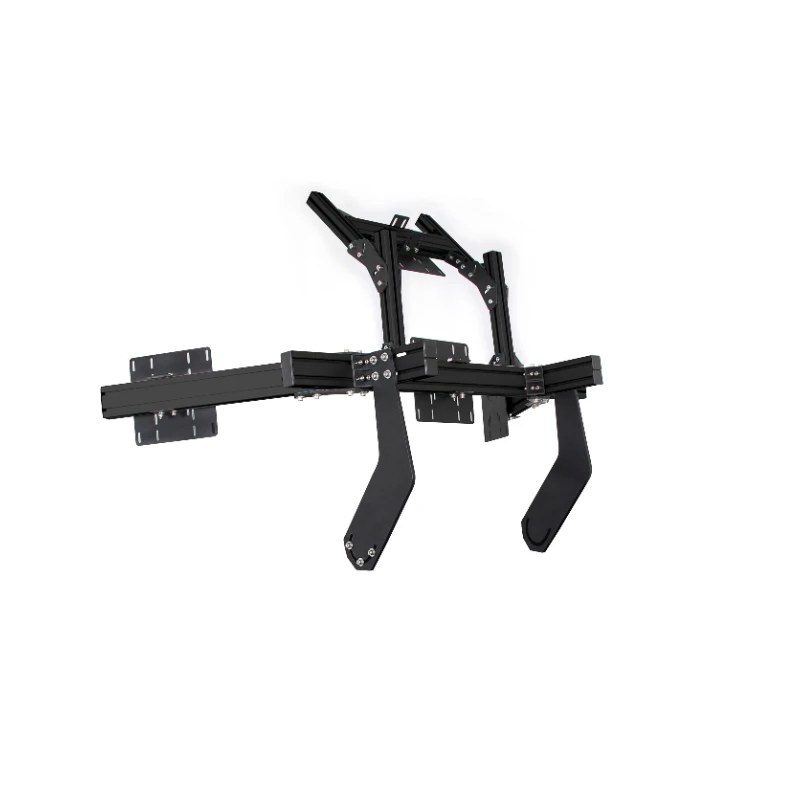 

40160 aluminum profile support installation hanging type 4-screen display TV hanger support