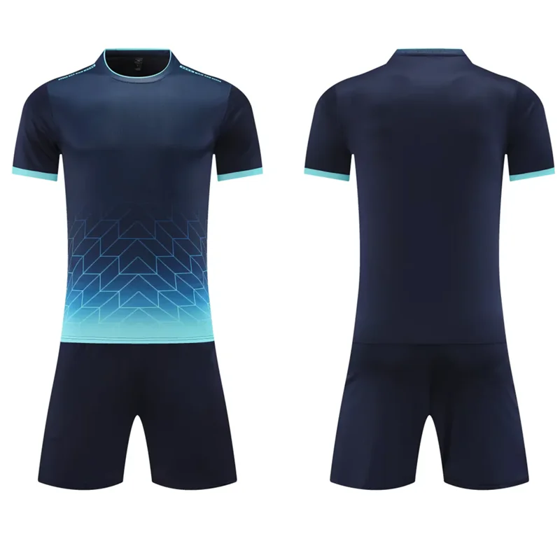 تصميم بوتيك زي كرة قدم رياضي مخصص، جيرسي عادي عصري مع شعار/نمط الطباعة الرقمية