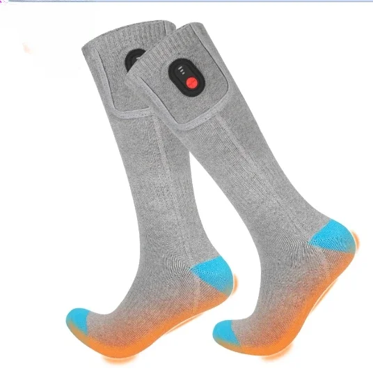 Winter Heated Socks Rechargeable Heating Socks for USB 5000mah Heated Socks Warmth Outdoor Heated Boots Snowmobile Winter Ski