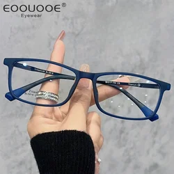 β Titanium Eyeglass Frame Ultra Light Square Large Face Men's Glasses Frame Titanium Leg Optical Prescription Men's Glasses5816