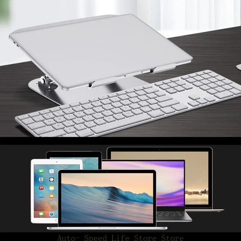 

02DA Laptop Stand Ergonomic Laptop Riser Laptop Mount for Desk Notebook Computer Stand Holder for 11-17” Laptops Riser