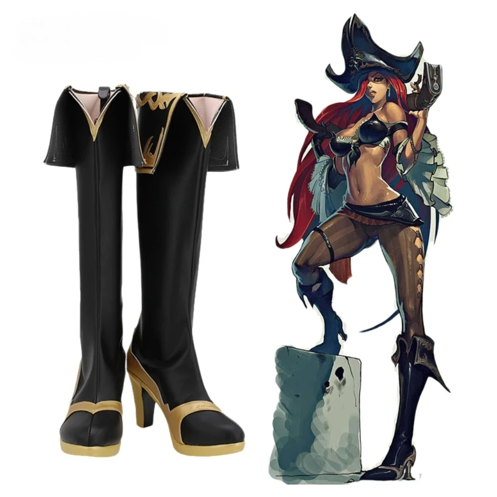 chaussures-de-cosplay-lol-miss-fortune-la-chasseuse-de-recompenses-bottes-sur-mesure