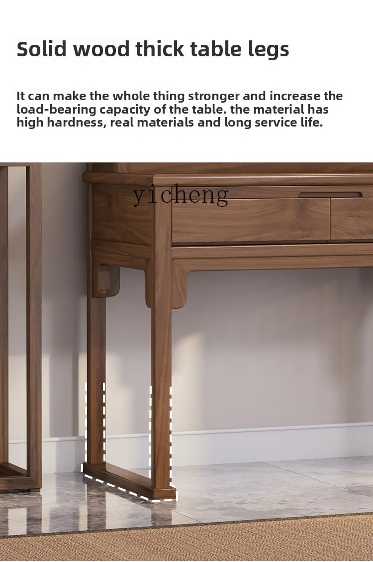 TQH Buddhist Hall Incense Table Solid Wood Offering Table Household Buddhist  Buddhist Hall God of Wealth Offering Table