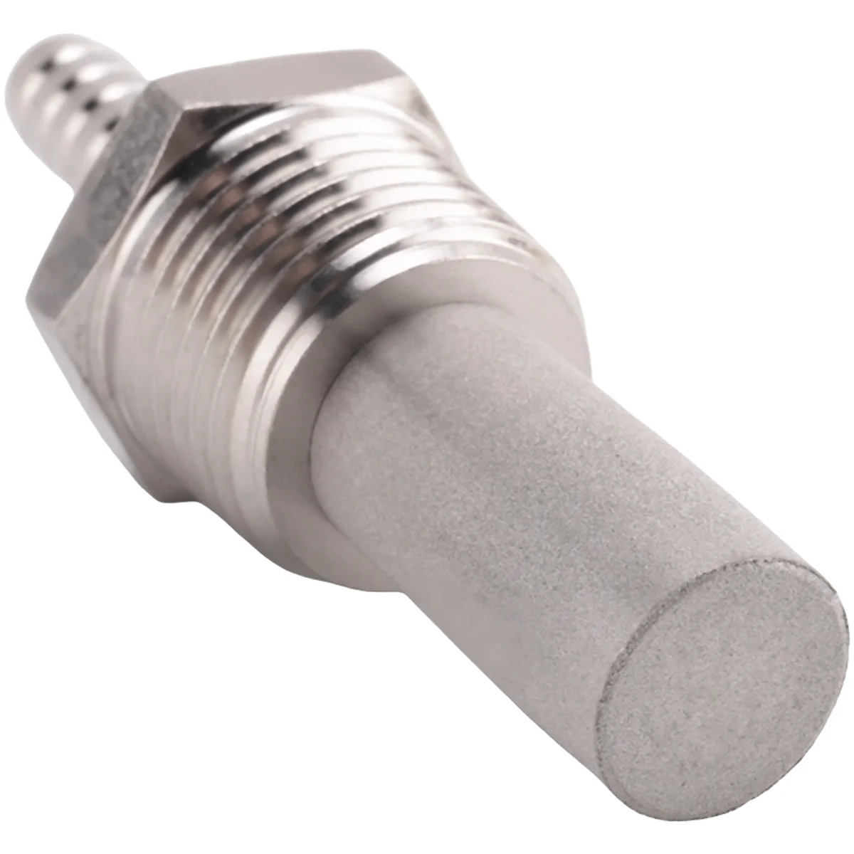 Pedra de aeração de pedra de difusão de oxigenação em linha para fabricação caseira Pedra de carbonatação 1/2 Npt