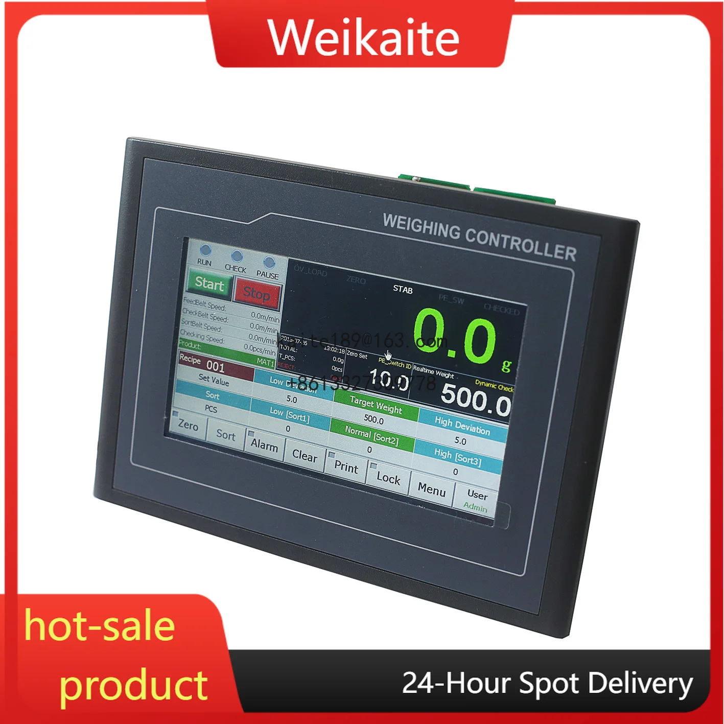 

Dynamic Checkweigher Check Weighing Scale Indicator Controller BST106-M10[CK]