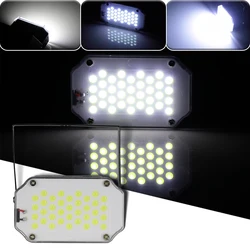 YUER 36 LEDs White Strobe Lights Disco DJ Party Holiday Christmas Music Bar Club Sound Activated Flash Stage Lighting Effect