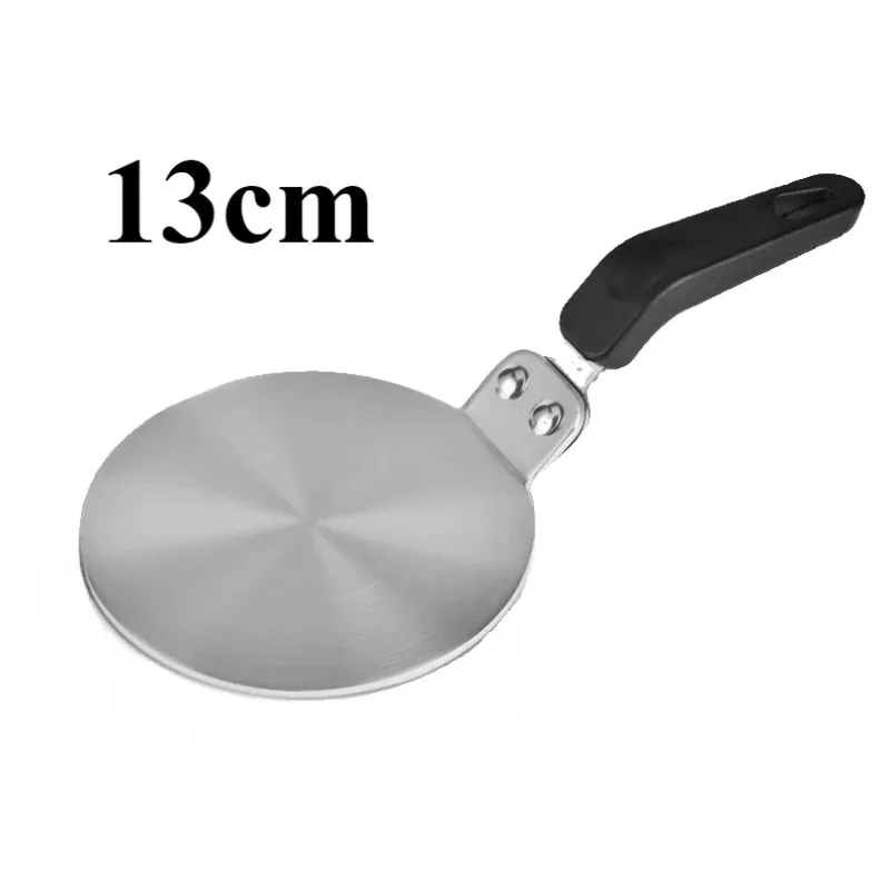 OCOOSO Stainless Steel Moka Pot Hot Plate Stainless Steel Induction Adapter Plate with Insulated Handle for Home Gas Stove Top