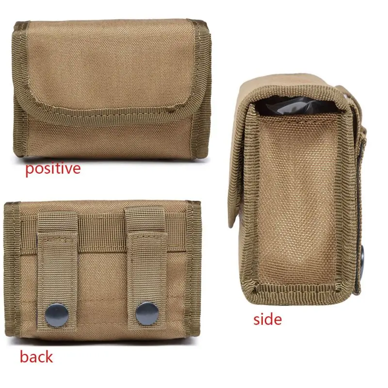 10 Grids Ammo Pouch Tactical Waist Bag 10 Rounds Bags Outdoor Hunting Multi-functional EDC Mag Molle Pouch