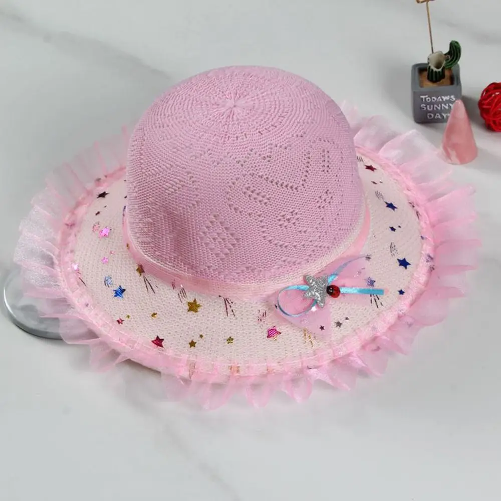 القش قبعة الشمس حماية صياد قبعة تنفس واسعة حافة دلاء قبعة الأشعة فوق البنفسجية حماية Bowknot بنما الشمس قبعات لا تغطي الرأس بالكامل الشاطئ