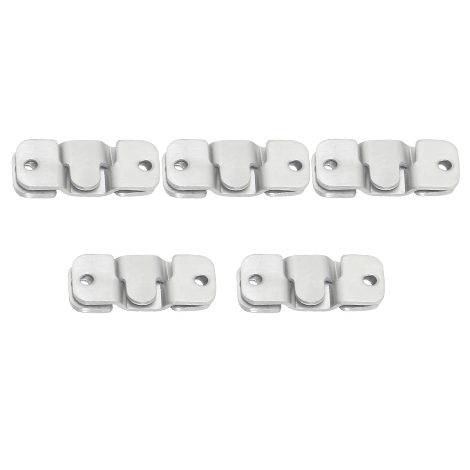 DRELD 10 قطعة الفولاذ المقاوم للصدأ معلقة النفط اللوحة مرآة إطار الصورة شماعات الفن العمل صورة جدار هوك صورة شماعات 43*19 مللي متر