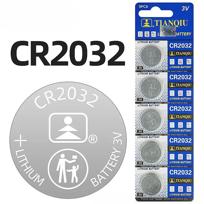 2-50PCS CR2032 Battery DL2032 ECR2032 BR2032 2032 CR 2032 3V Lithium Button Cell Coin Battery Long Lasting for Watch Remote