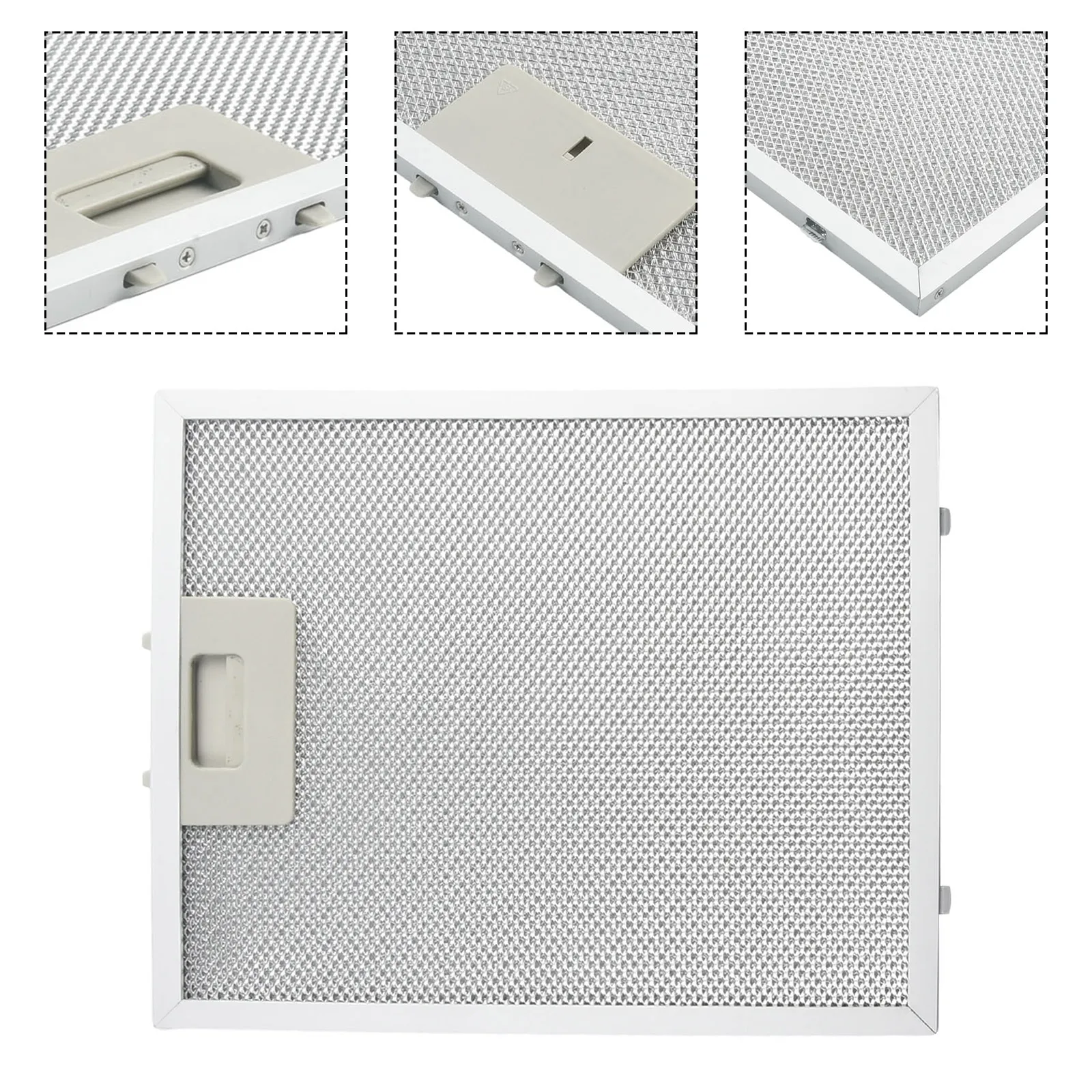 Range Hood Filter Cooker Hood Grease Filter Metal Mesh Extractor Vent Filter  290x240x9mm Stainless Steel Kitchen Ventation Mwsh