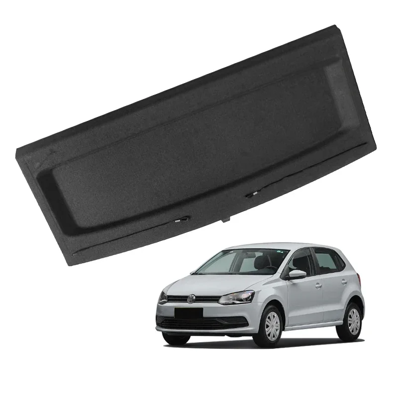 

For Volkswagen Polo 2011-2018 Trunk Rear Cover Shielding Shade Trunk Security Shade Cargo Cover