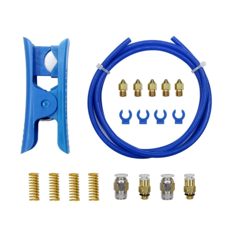 15Pieces 3D Printing Supplies Easy To Install Pneumatics Connectors Set for Professional and DIY Projects 896C