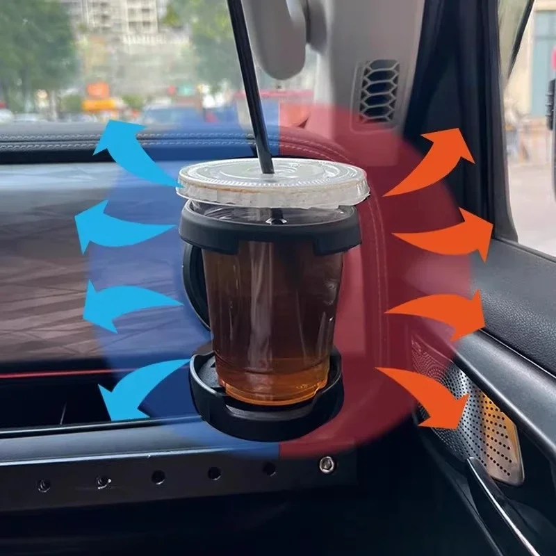 

For Tank 300/400 Car Cup Holder, Central Control Air Vent Mount, Foldable Interior Modification Accessory